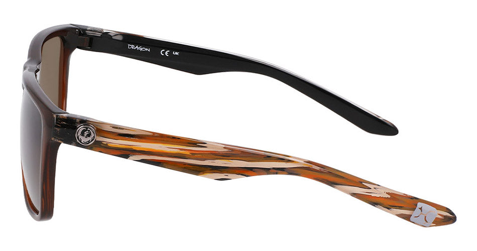 MERIDIEN - Brown/Apricot Resin with Polarized Lumalens Brown Lens