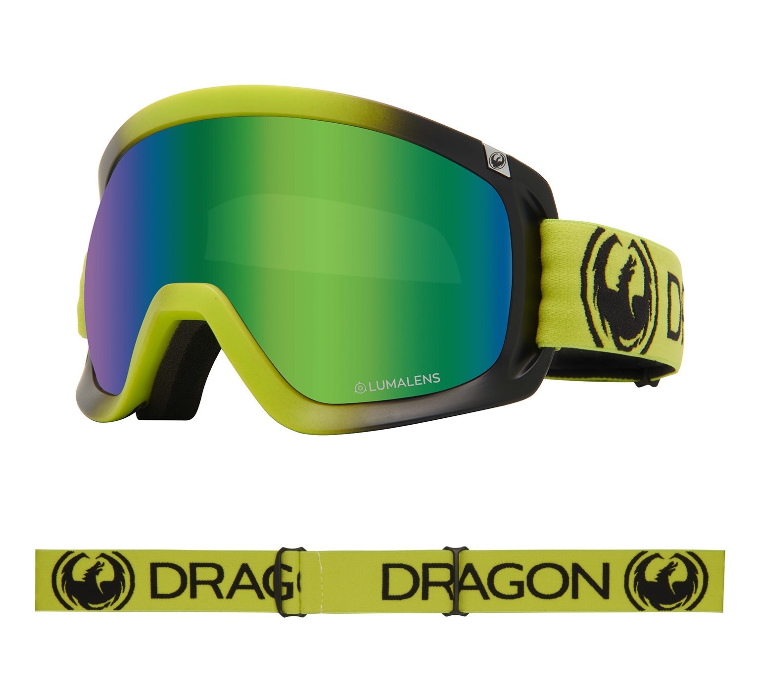 D3 OTG - Lime with Lumalens Green Ionized & Lumalens Amber Lens