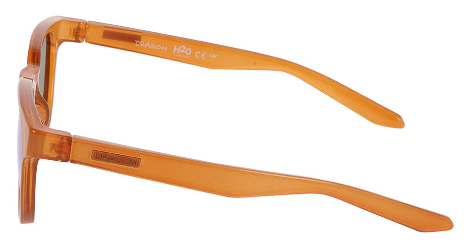 BANK - Milky Ginger H2O with Polarized Lumalens Green/Blue Mirror Lens