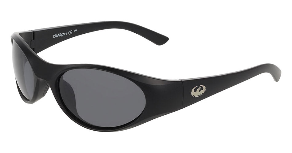 HISS - Matte Black with Smoke Lens
