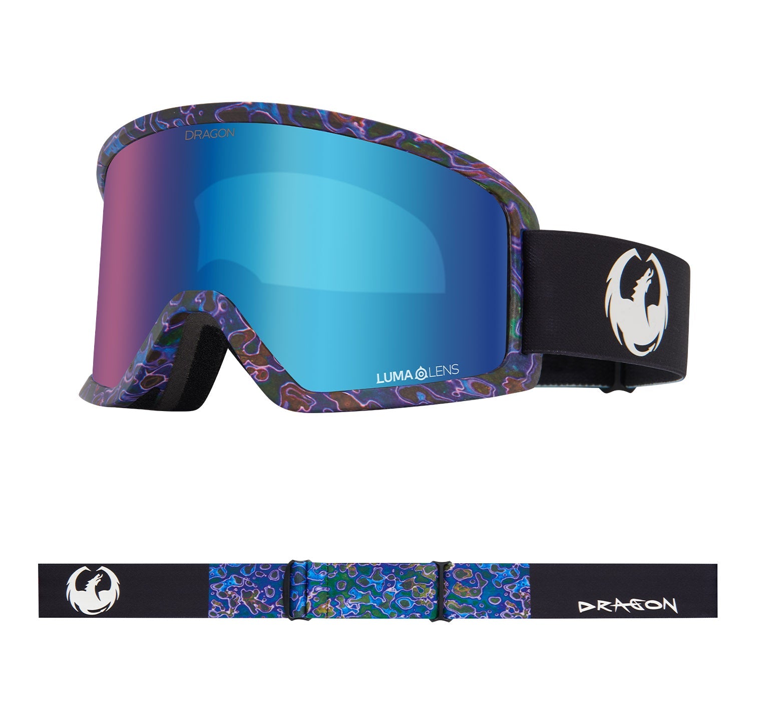DX3 PLUS OTG - Urushi with Lumalens Blue Ionized & Lumalens Violet Lens
