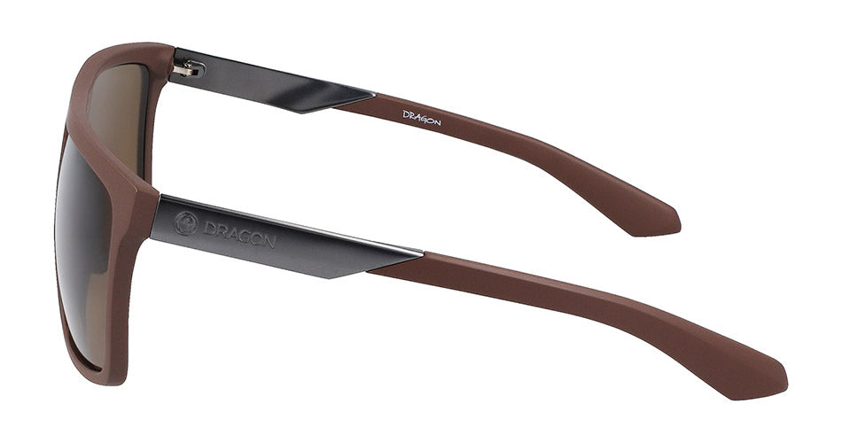 ULTRA - Matte Dark Brown with Polarized Lumalens Brown Lens