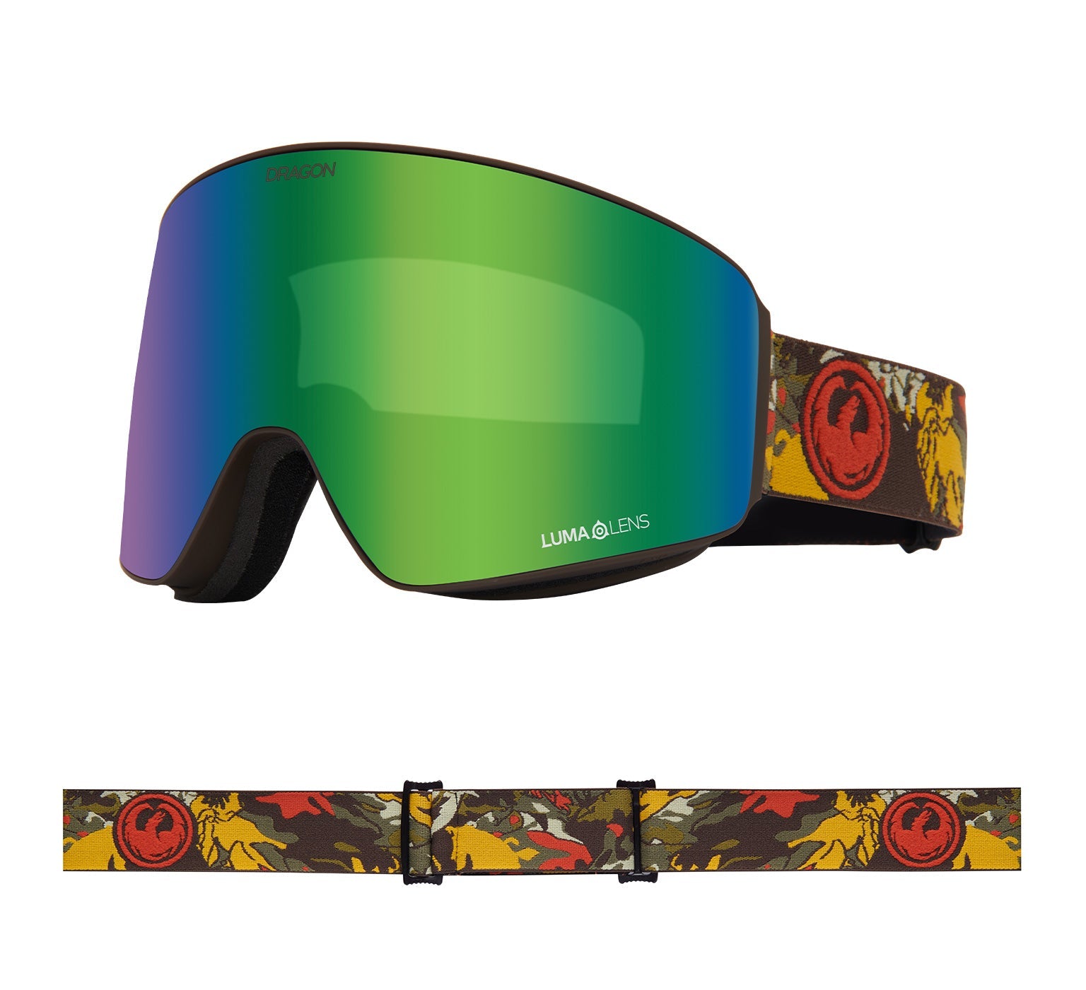 PXV - Leafy Camo with Lumalens Green Ionized & Lumalens Violet Lens