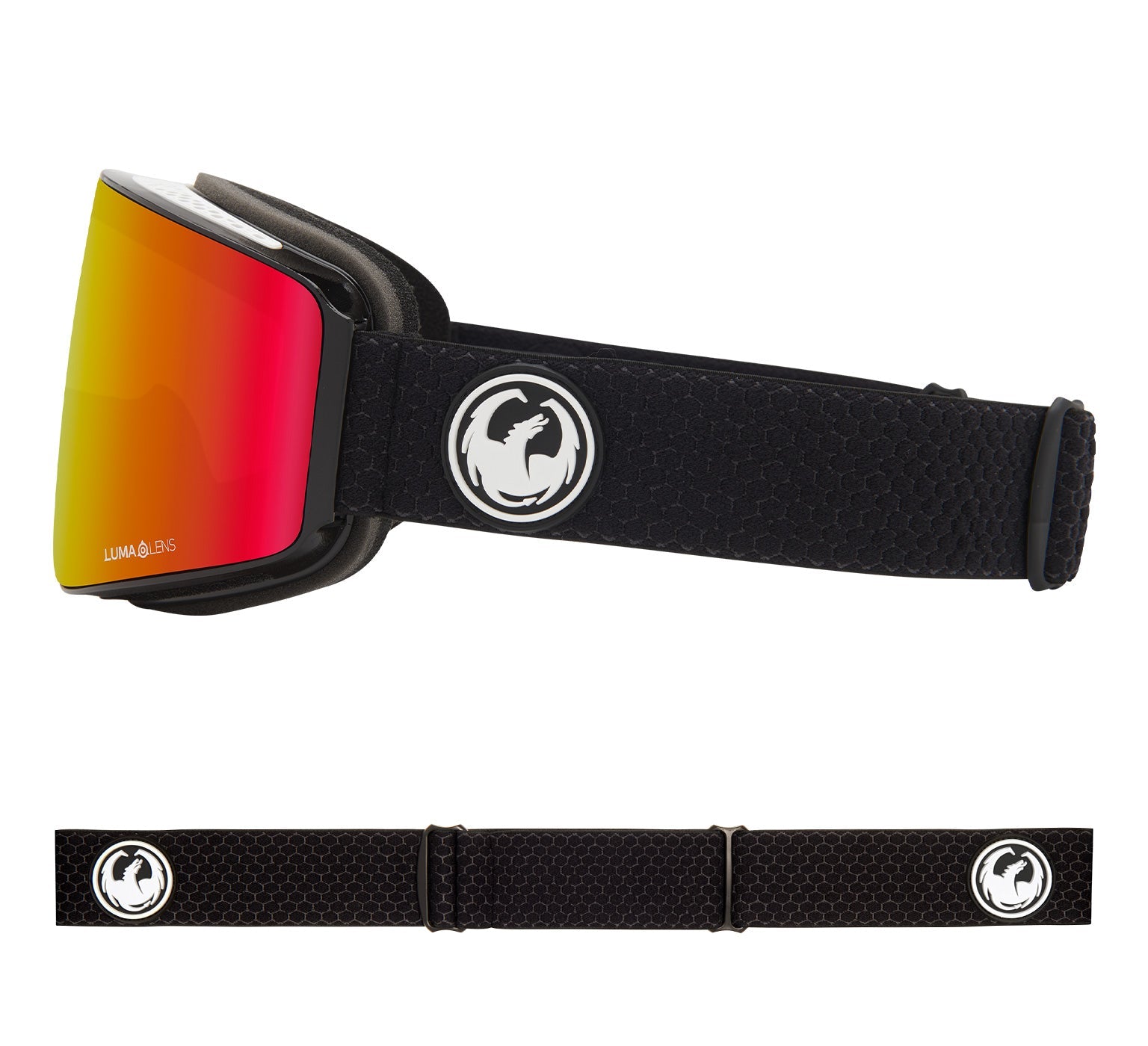PXV - Split with Lumalens Red Ionized & Lumalens Light Rose Lens