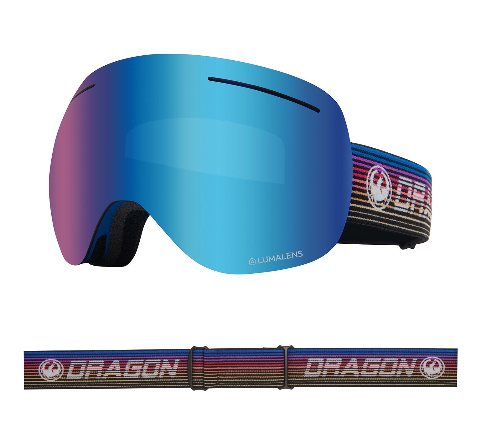 X1 - Gamer with Lumalens Blue Ionized & Lumalens Amber Lens