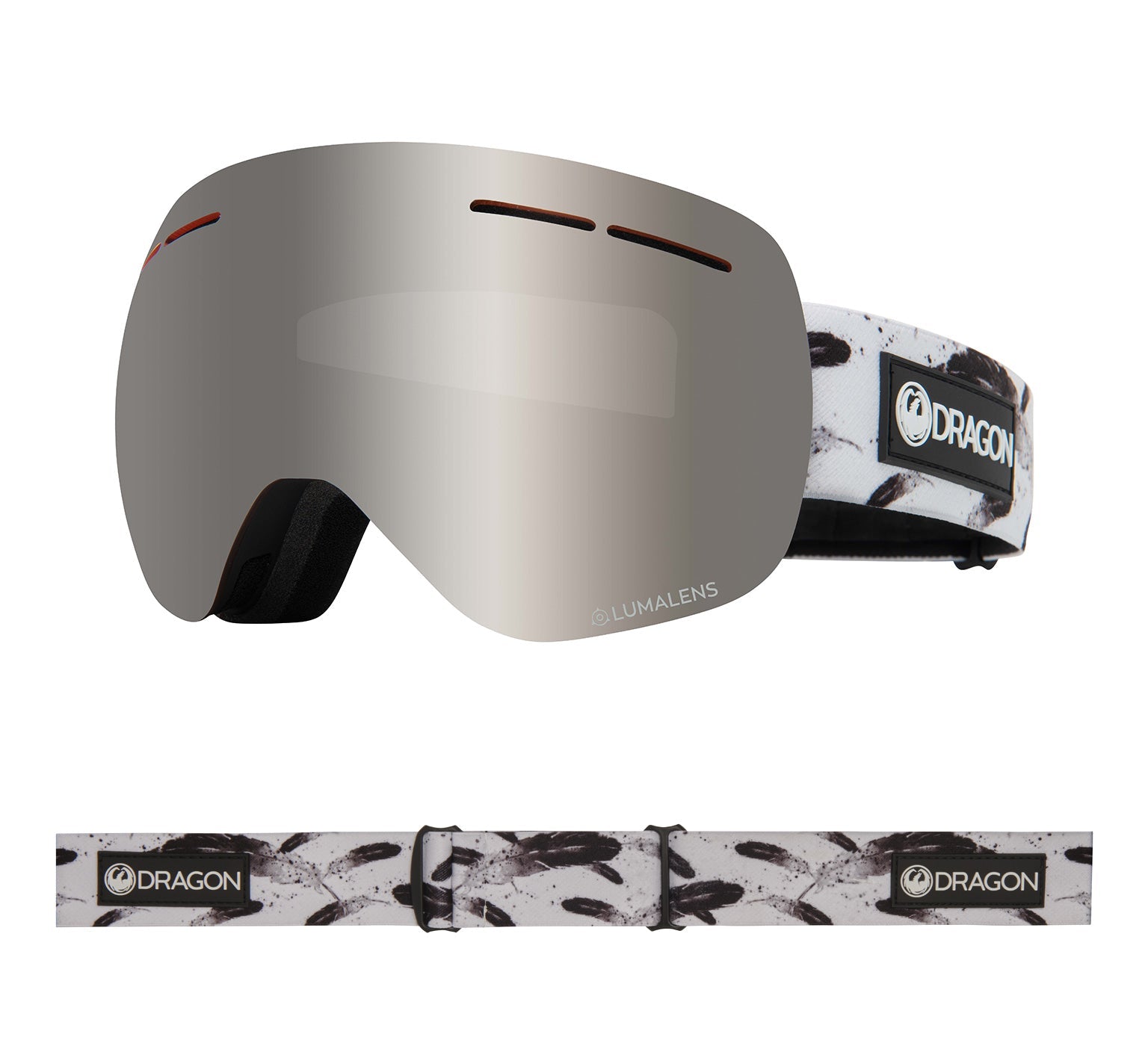 X1s - Feather with Lumalens Silver Ionized & Lumalens Flash Blue Lens