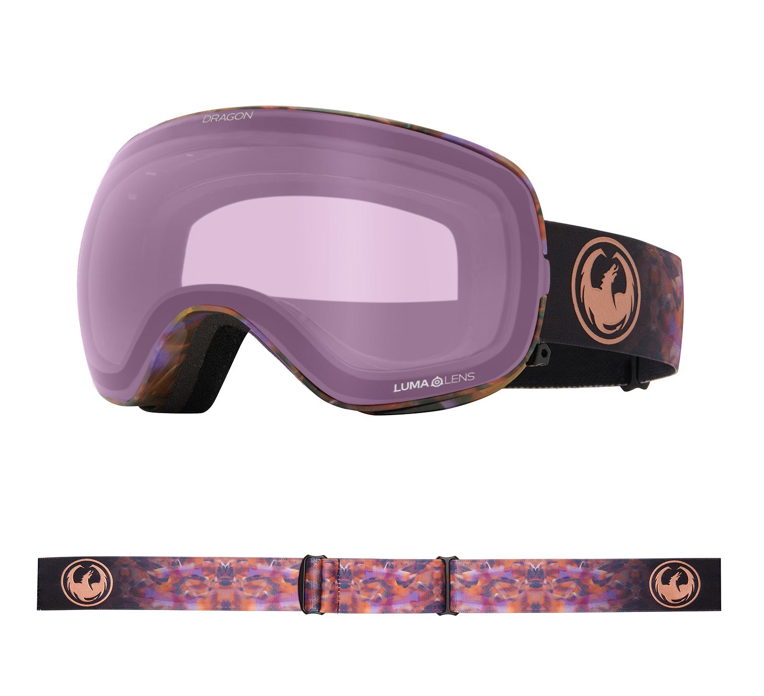 X2s - Amethyst with Lumalens Rose Gold Ionized & Lumalens Violet Lens