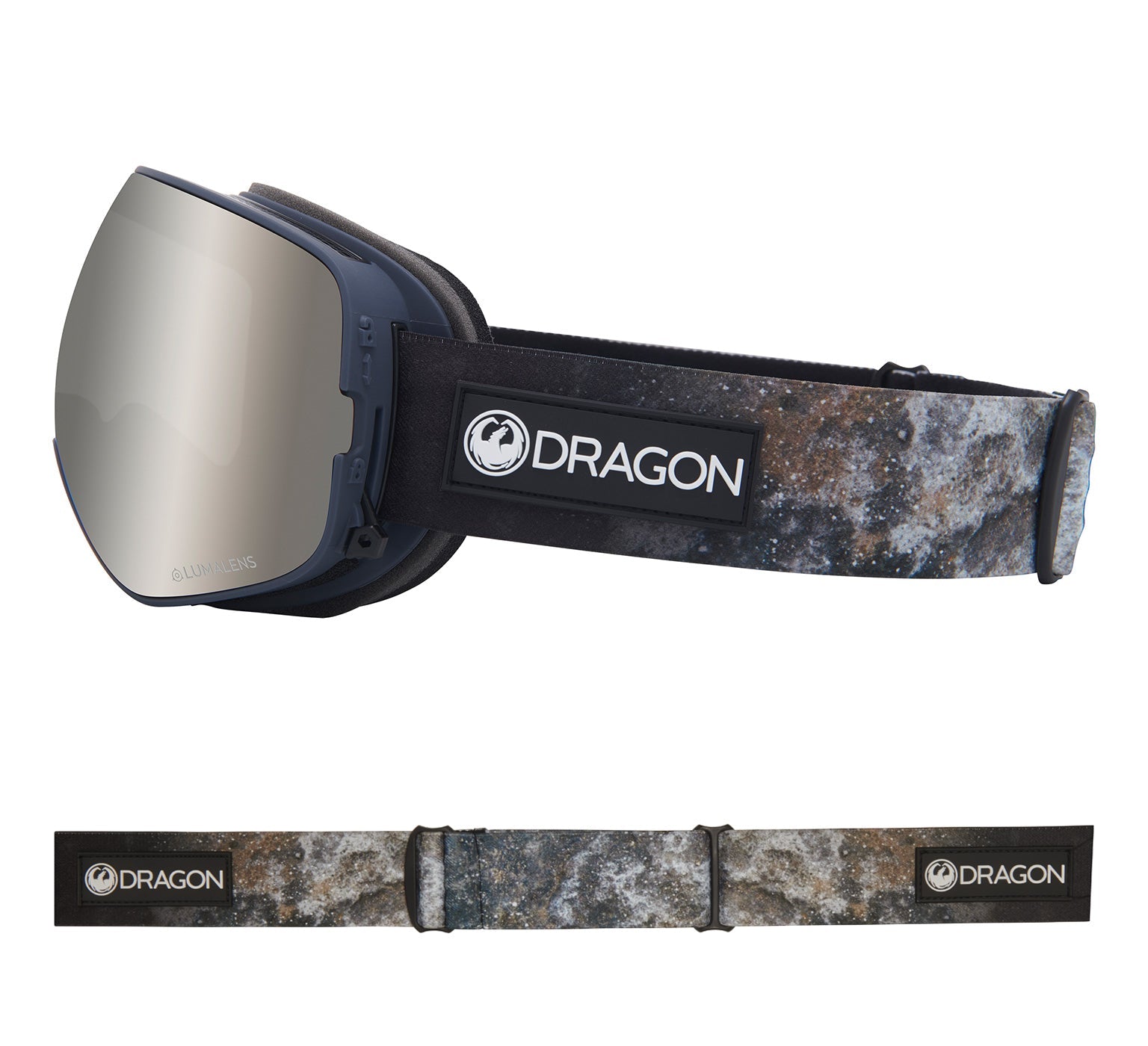 X2S - Galaxy Rock with Lumalens Silver Ionized & Lumalens Flash Blue Lens