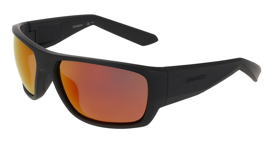 FLARE - Matte Black H2O with Polarized Lumalens Red Ionized Lens