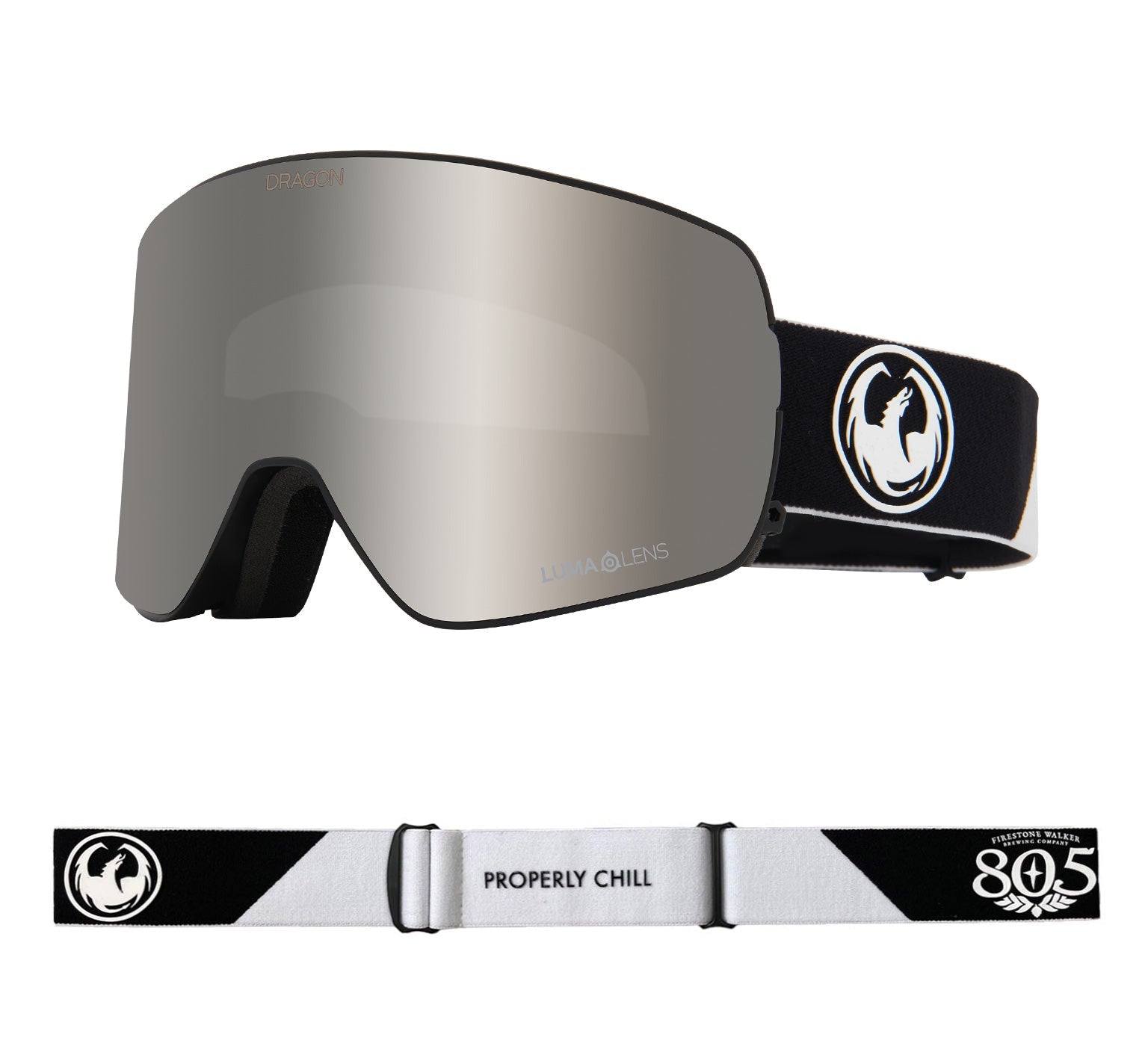 NFX2 - 805 Collab with Lumalens Silver Ionized & Lumalens Light Rose Lens