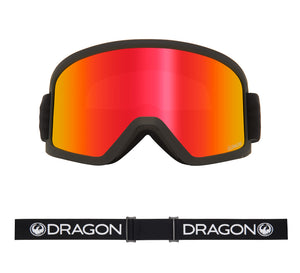 DX3 OTG - Black with Lumalens Red Ionized Lens