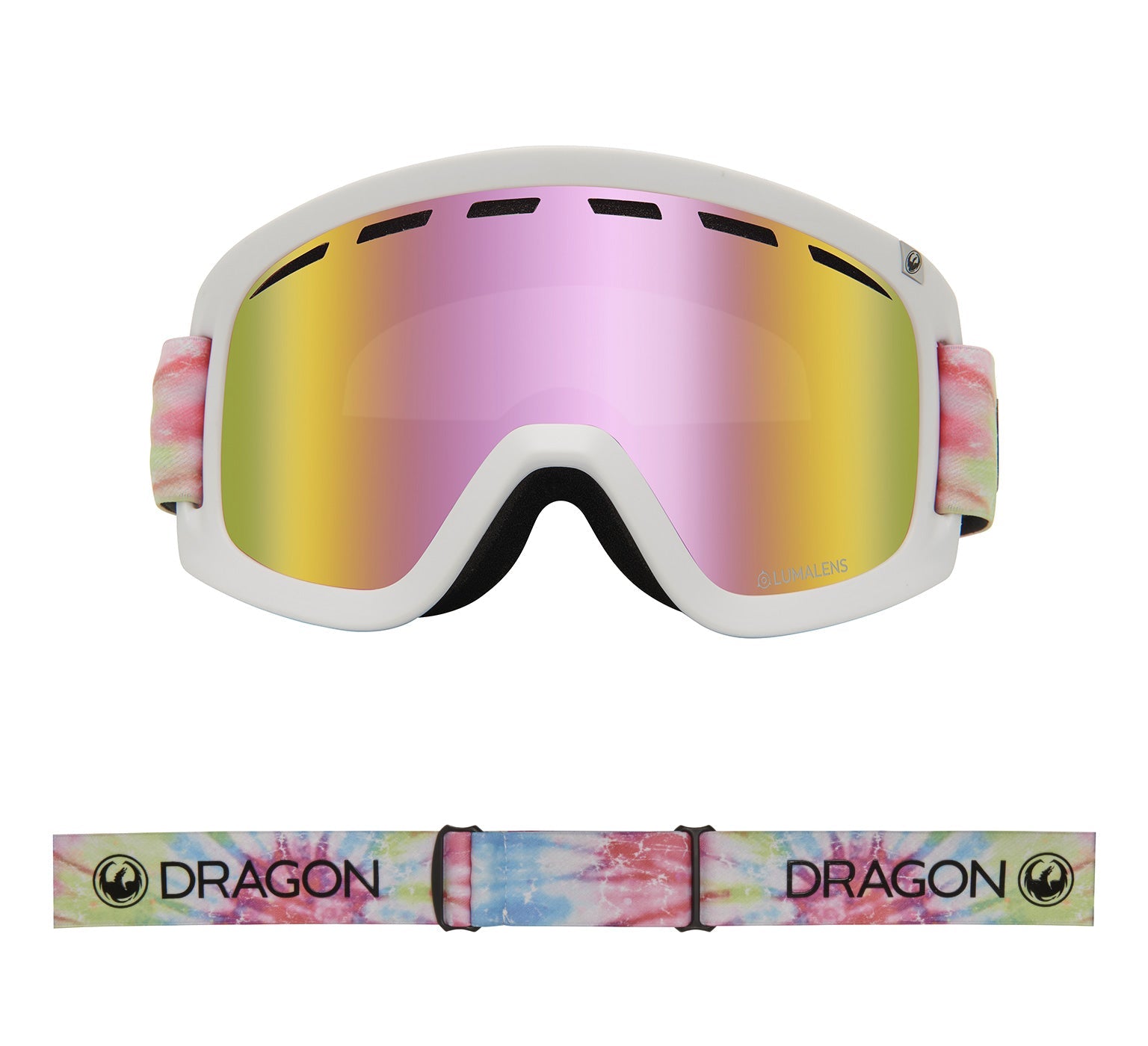 D1 OTG - Tie Dye with Lumalens Pink Ionized & Lumalens Dark Smoke Lens