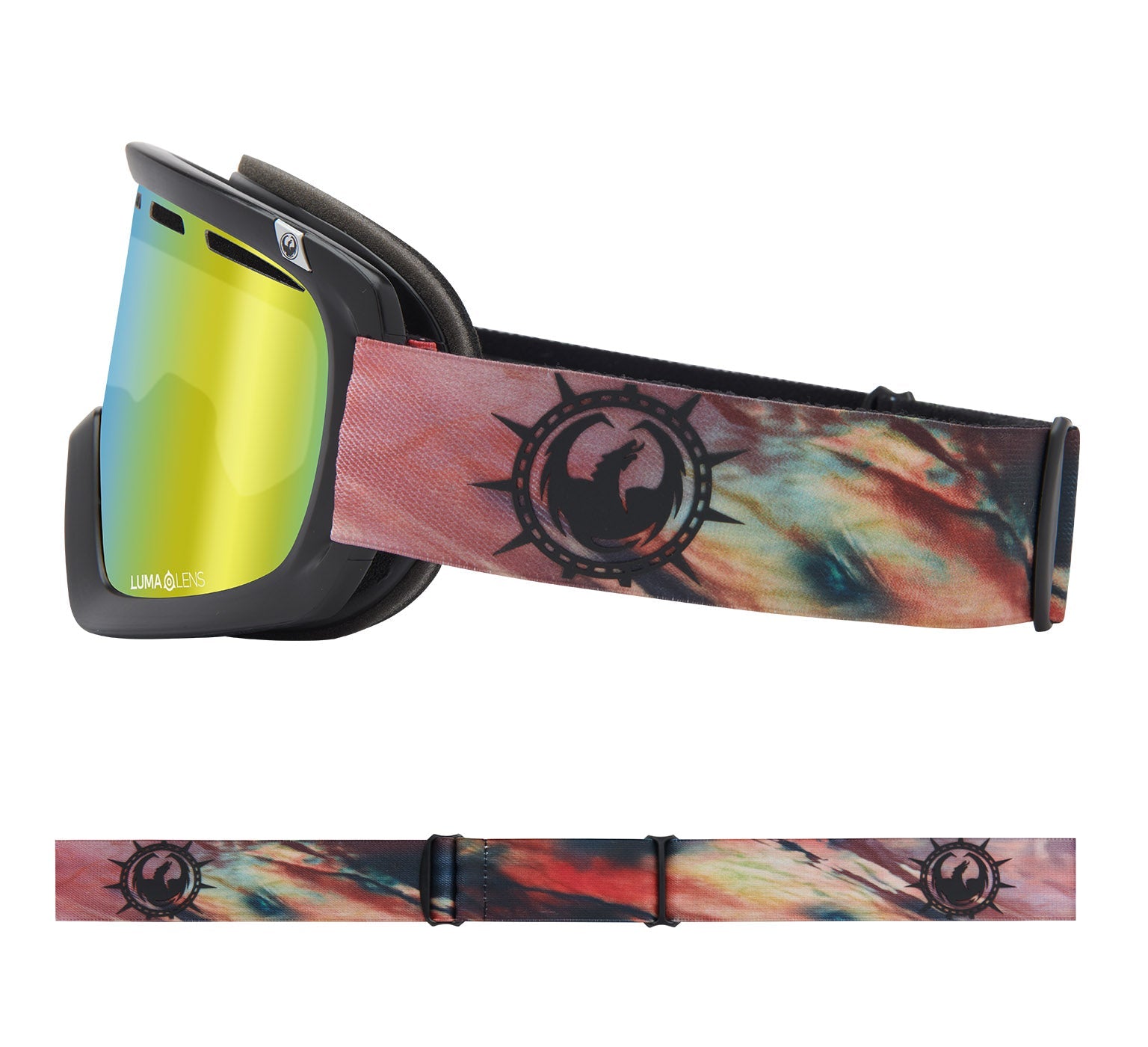 D1 OTG - Burnout with Lumalens Gold Ionized & Lumalens Light Rose Lens