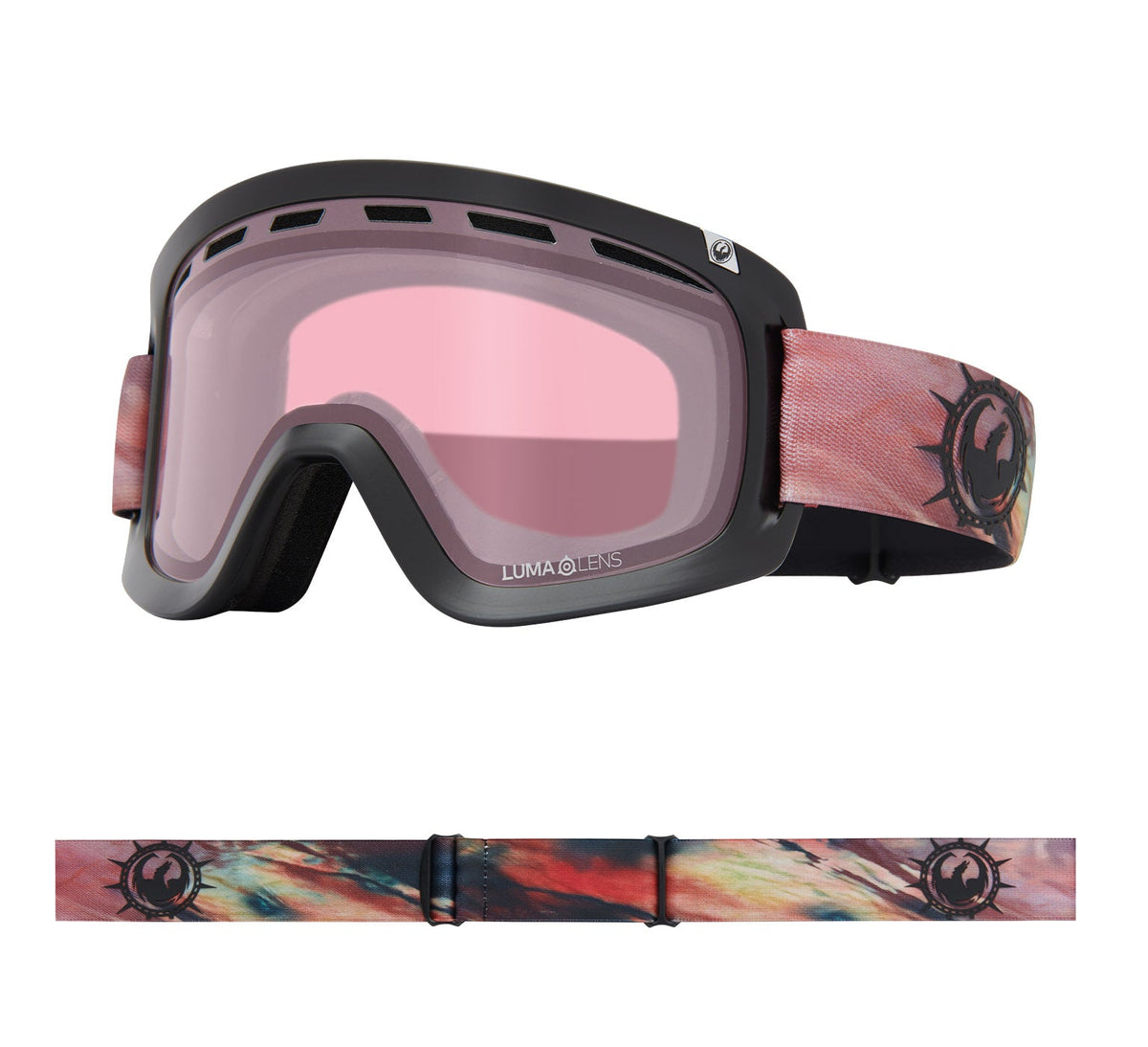 D1 OTG - Burnout with Lumalens Gold Ionized & Lumalens Light Rose Lens