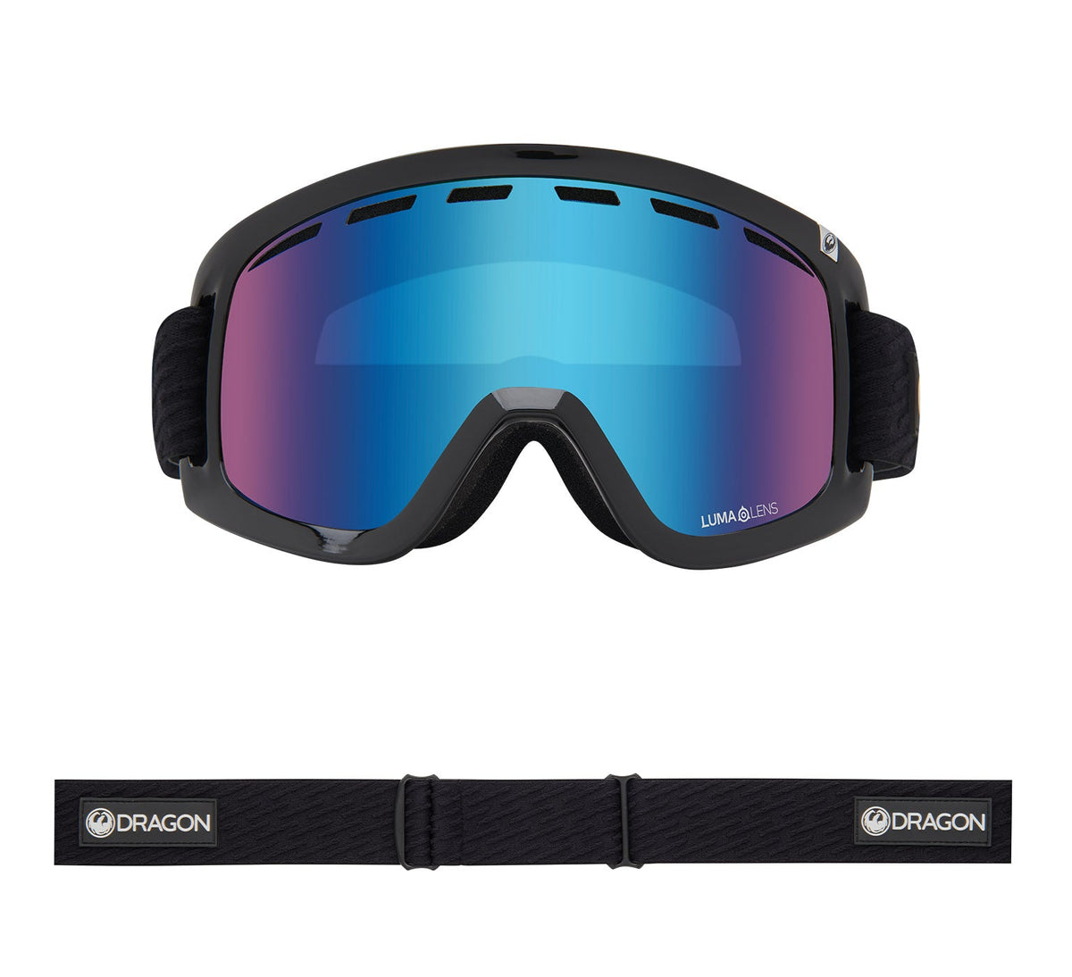 D1 OTG - Icon Blue with Lumalens Blue Ionized & Lumalens Flash Blue Lens