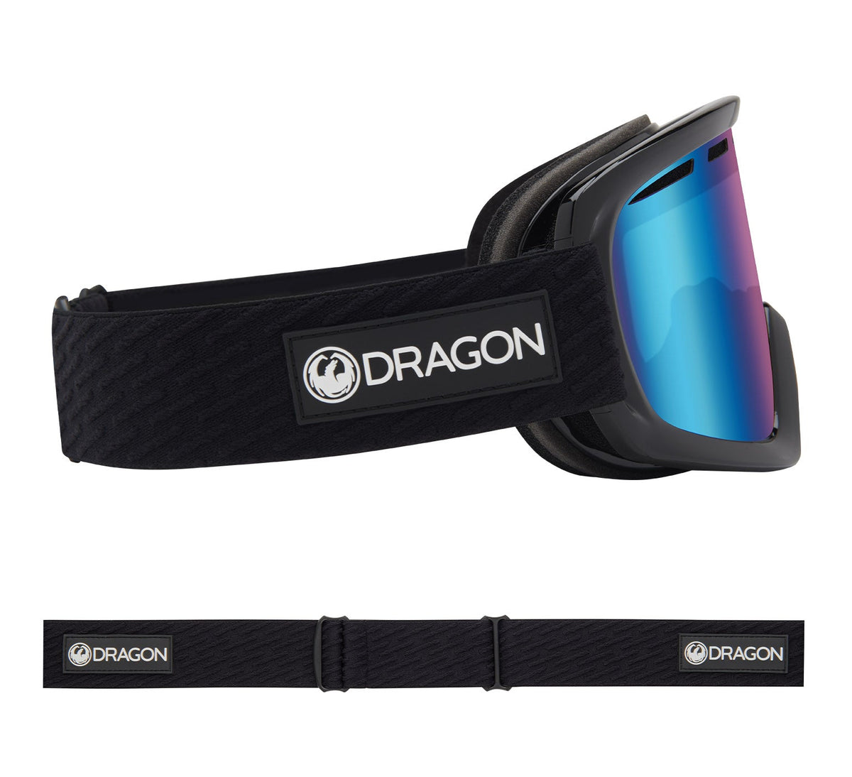 D1 OTG - Icon Blue with Lumalens Blue Ionized & Lumalens Flash Blue Lens