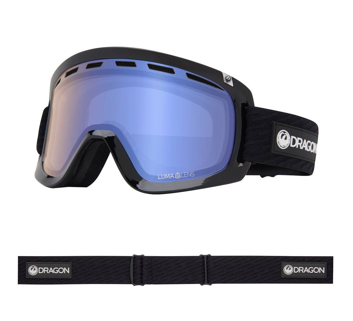 D1 OTG - Icon Blue with Lumalens Blue Ionized & Lumalens Flash Blue Lens