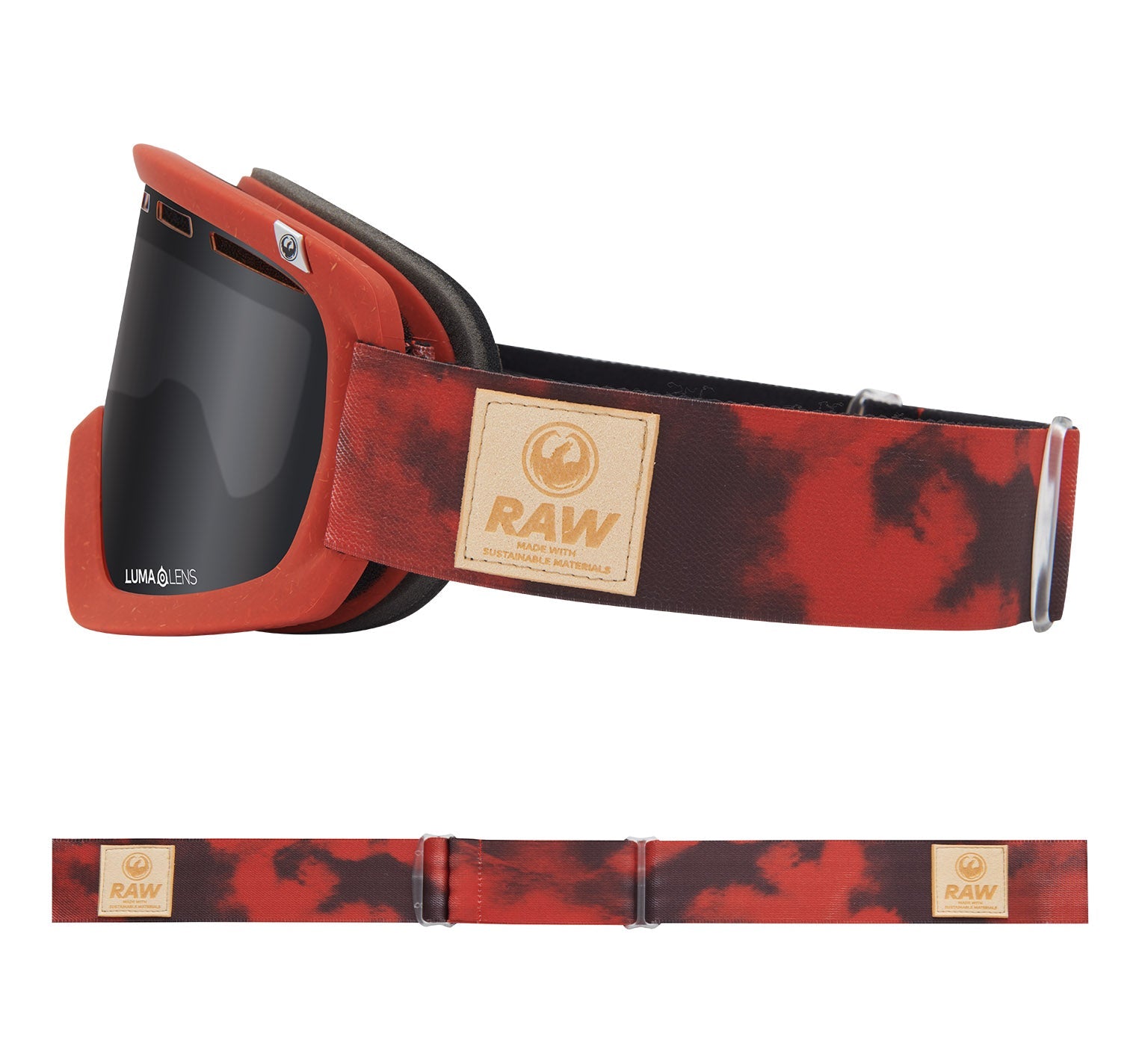 D1 OTG - Raw with Lumalens Dark Smoke & Lumalens Amber Lens