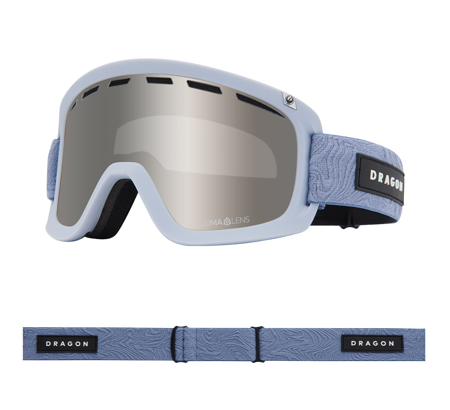 D1 OTG - Steel Blue with Lumalens Silver Ionized & Lumalens Clear Lens