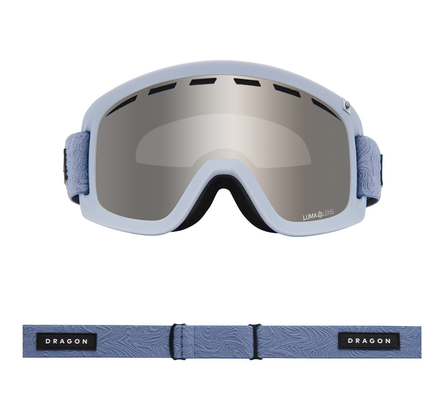 D1 OTG - Steel Blue with Lumalens Silver Ionized & Lumalens Clear Lens