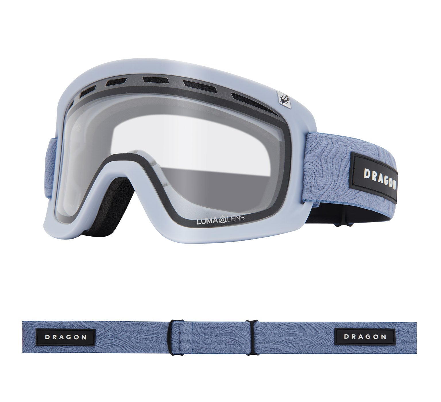 D1 OTG - Steel Blue with Lumalens Silver Ionized & Lumalens Clear Lens