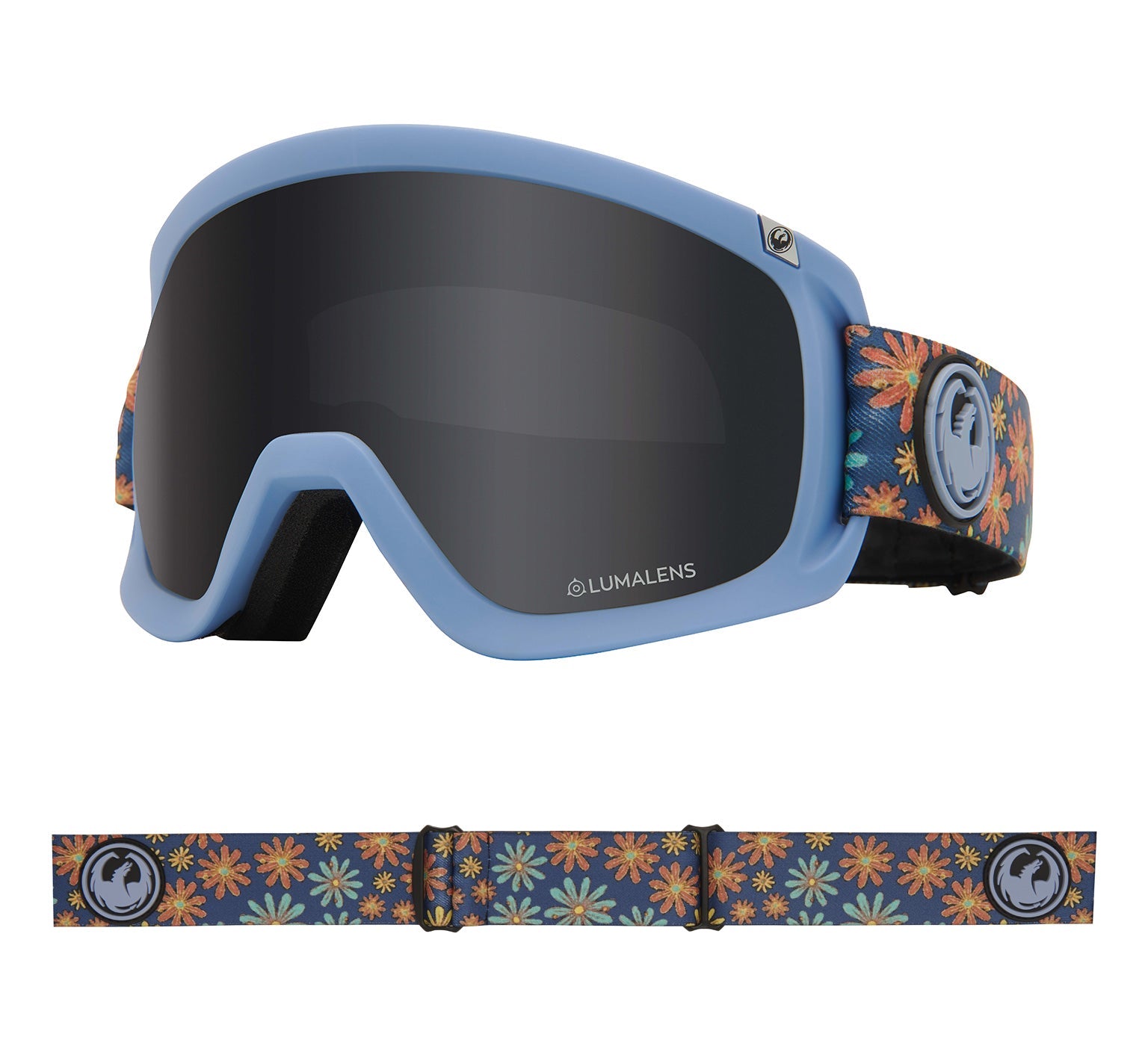 D3 OTG - Daisies with Lumalens Dark Smoke & Lumalens Rose Lens
