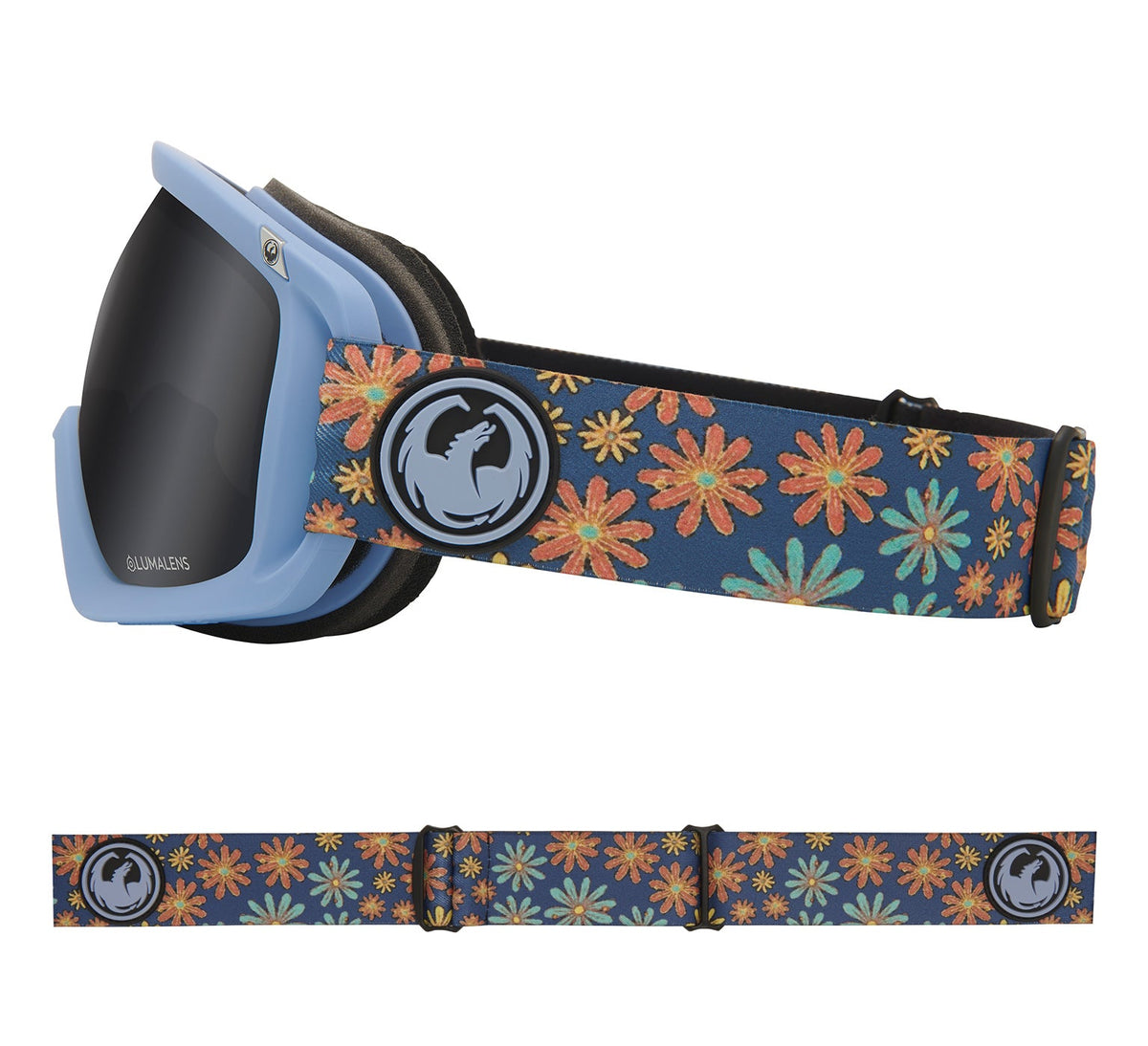 D3 OTG - Daisies with Lumalens Dark Smoke & Lumalens Rose Lens