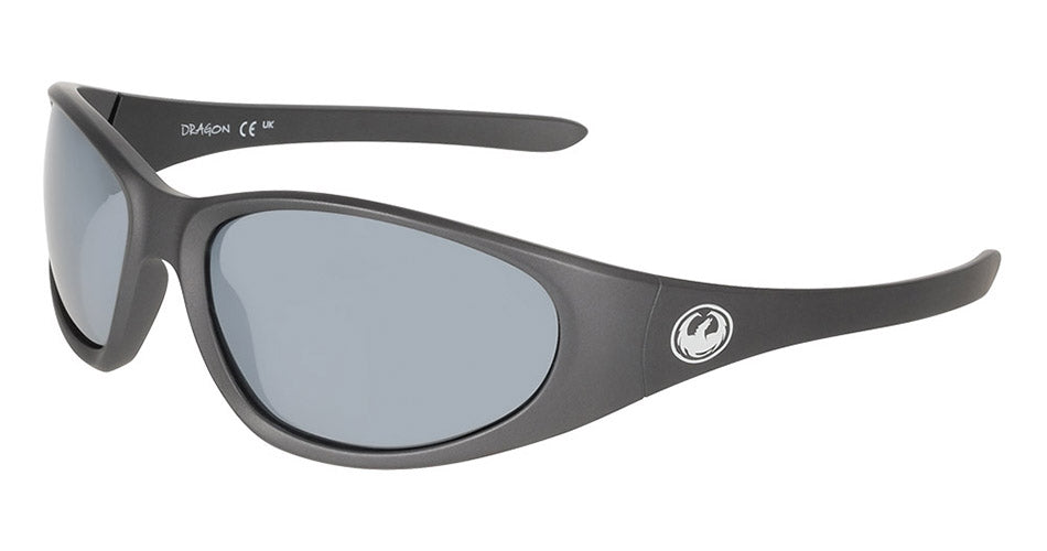 THE BOX 2.0 - Matte Pearl Chrome with Polarized Lumalens Silver Mirror Lens