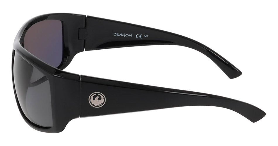 VANTAGE 2.0 - Shiny Black with Polarized Lumalens Smoke Lens