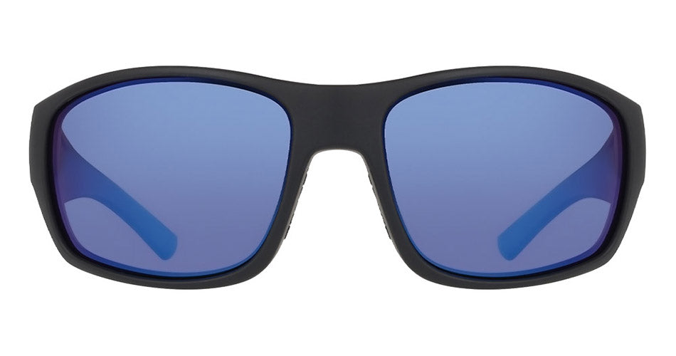 DRS1001 - Matte Black with Blue Mirror Lens