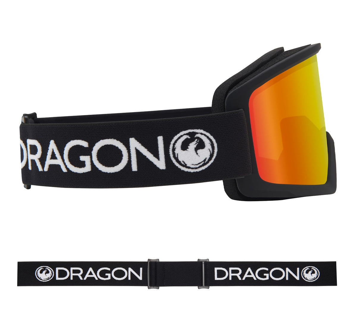 DX3 L OTG - Black with Lumalens Red Ionized Lens