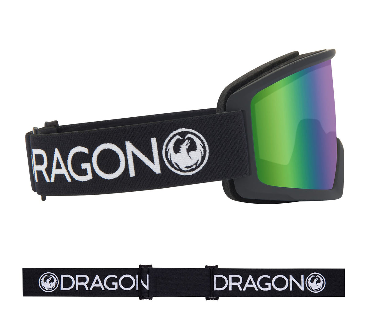 DX3 L OTG - Black with Lumalens Green Ionized Lens