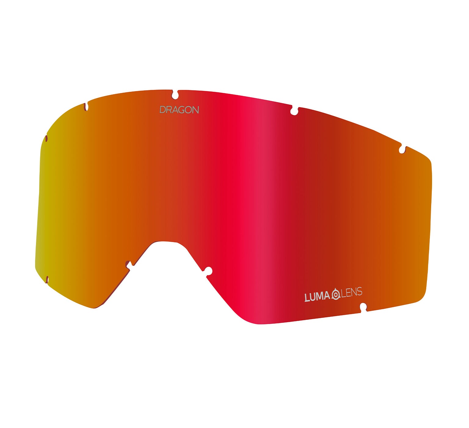 DX3 L OTG Replacement Lens - Lumalens Red Ionized