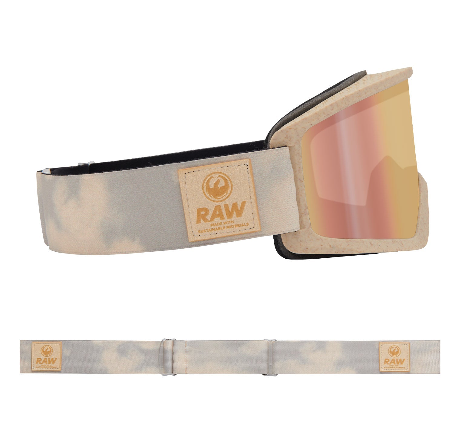 DX3 PLUS OTG - Raw with Lumalens Rose Gold Ionized & Lumalens Light Rose Lens