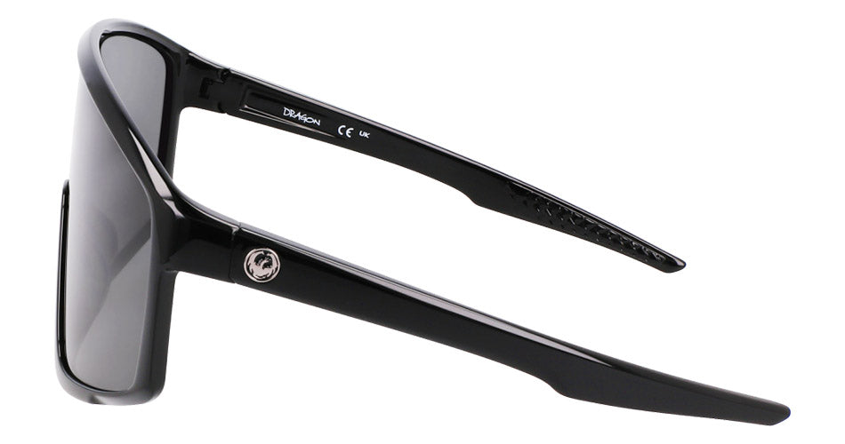 AMPED - Black with Lumalens Smoke Lens