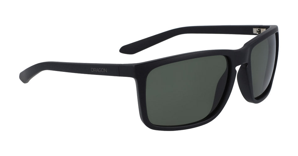 MELEE XL - Matte Black with G15 Green Lens