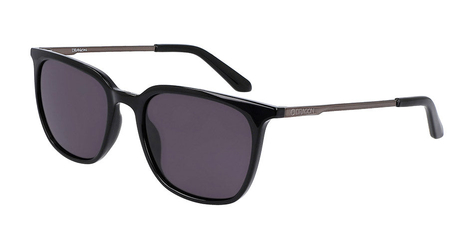 ZIGGY - Shiny Black with Polarized Lumalens Smoke Lens