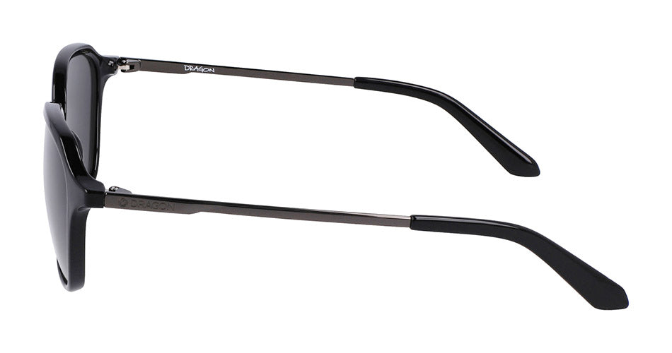 FALLON - Shiny Black with Lumalens Smoke Lens