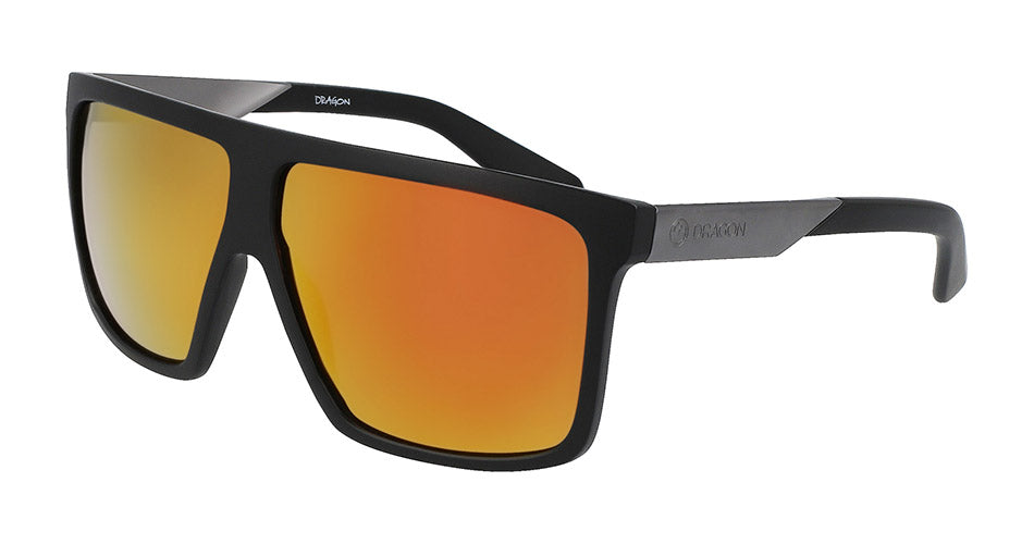 ULTRA - Matte Black with Lumalens Red Ionized Lens