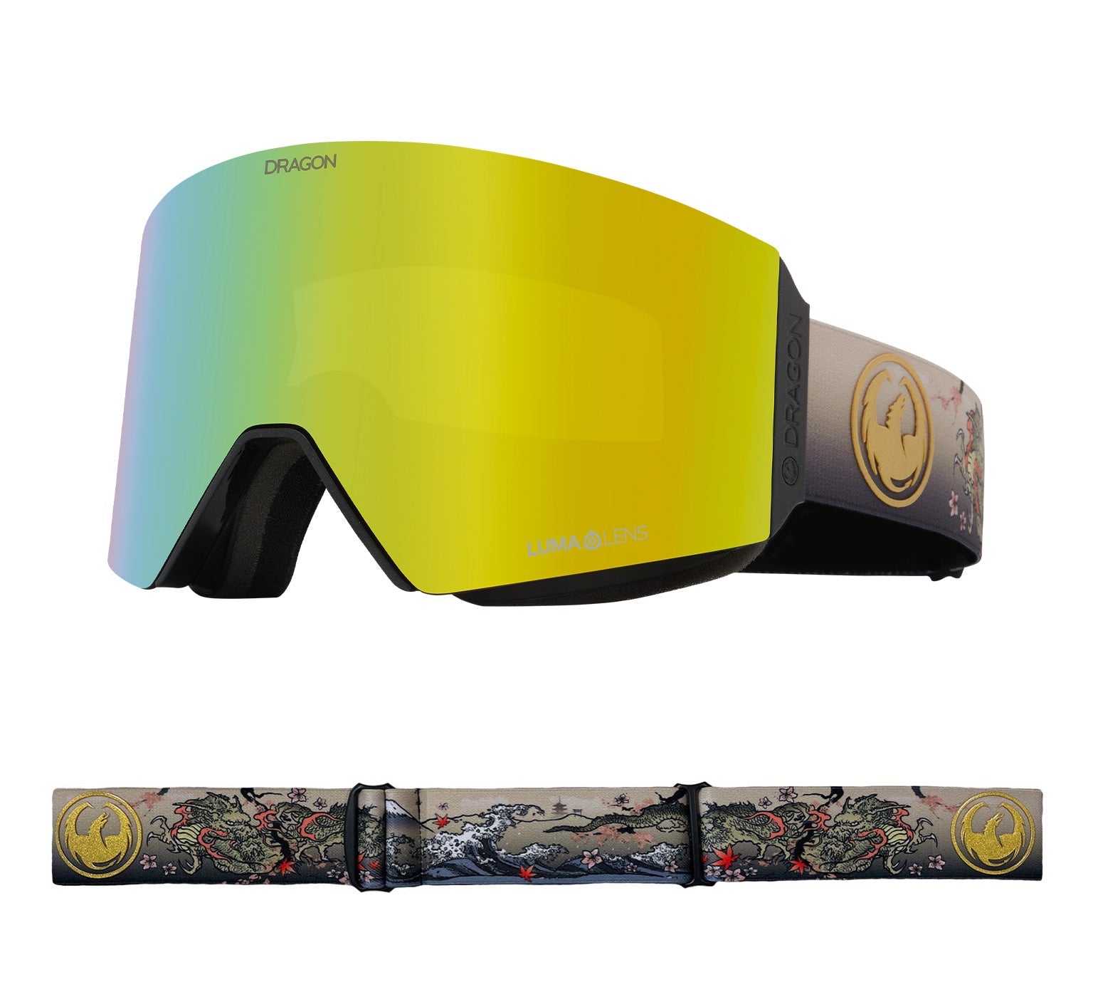RVX MAG OTG - Edo with Lumalens Gold Ionized & Lumalens Light Rose Lens