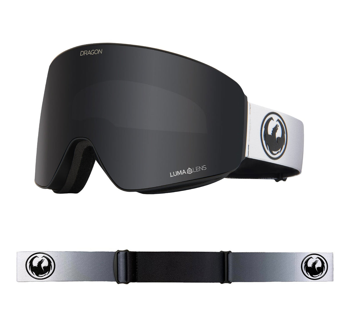 PXV - Fade Black with Lumalens Dark Smoke &amp; Lumalens Flash Blue Lens