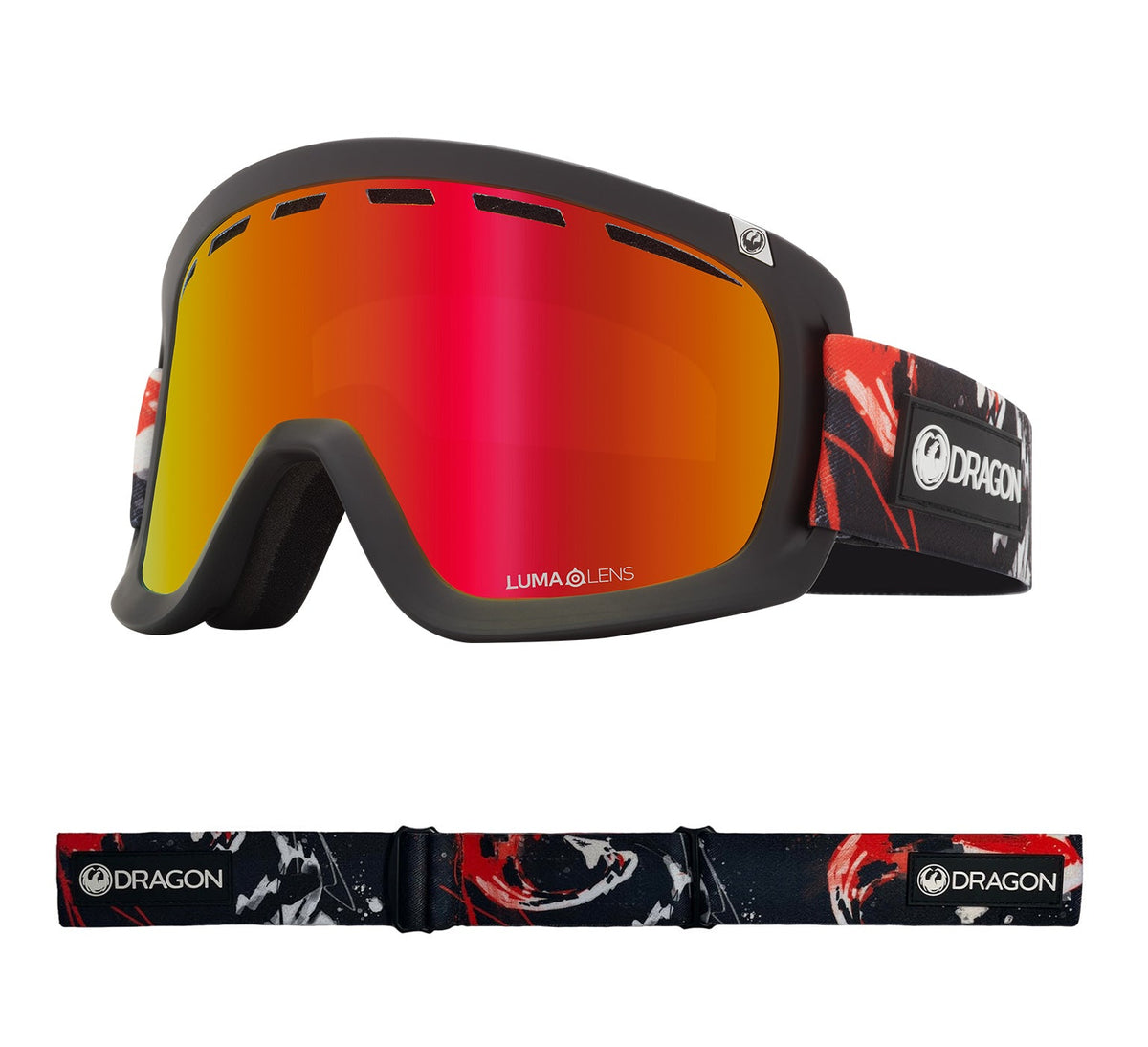 D1 OTG - Koi with Lumalens Red Ionized &amp; Lumalens Light Rose Lens