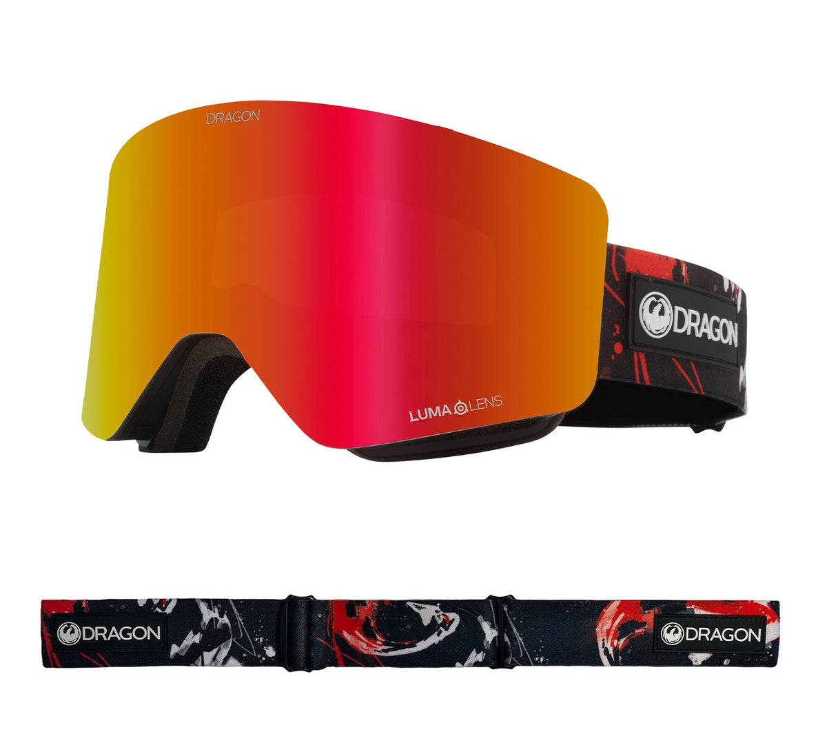 R1 OTG - Koi with Lumalens Red Ionized &amp; Lumalens Light Rose Lens