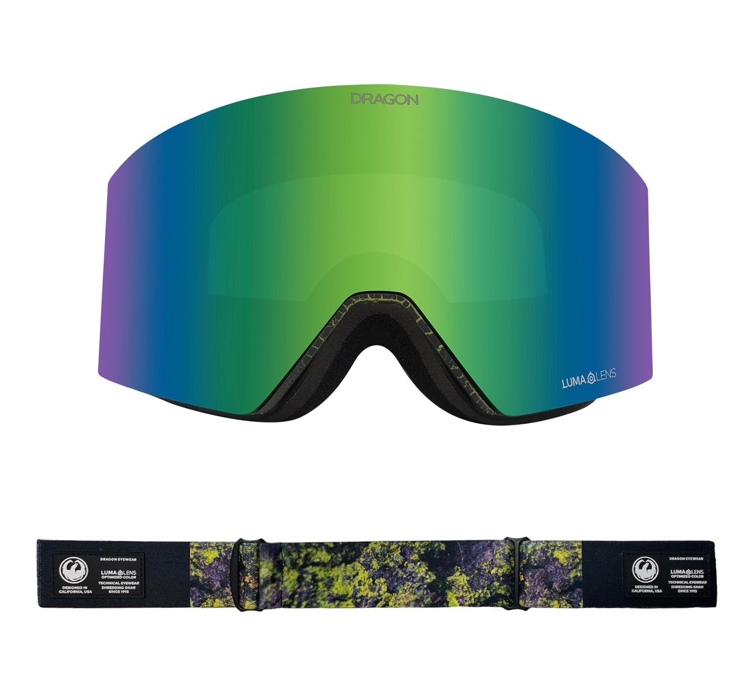 RVX MAG OTG - Lichen with Lumalens Green Ionized & Lumalens Amber Lens