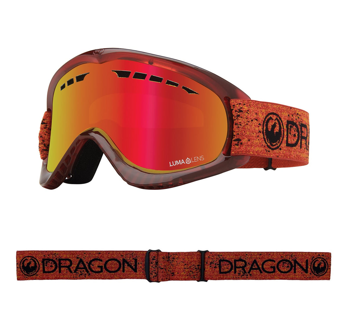 DX - Light Fire with Lumalens Red Ionized Lens