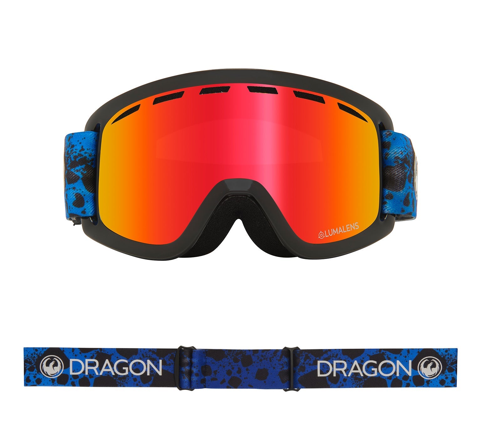 LIL D - Dart Blue with Lumalens Red Ionized Lens