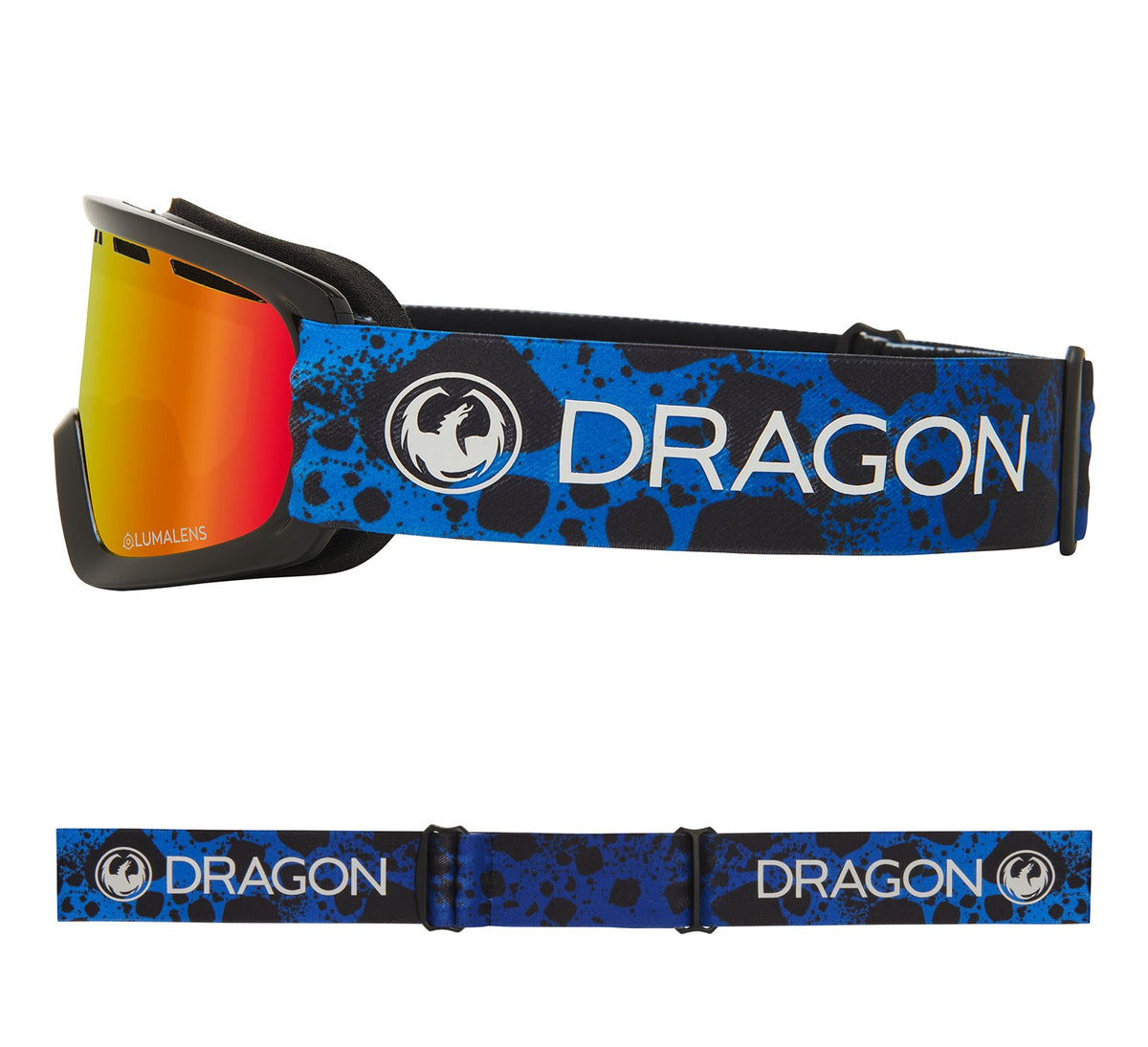 LIL D - Dart Blue with Lumalens Red Ionized Lens