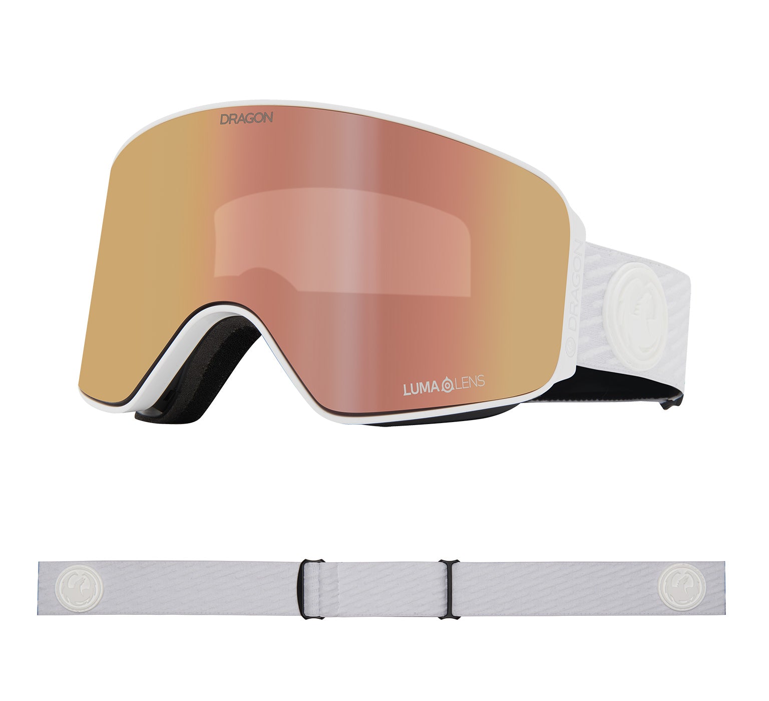 NFX MAG OTG - Alpina with Lumalens Rose Gold Ionized & Lumalens Amber Lens