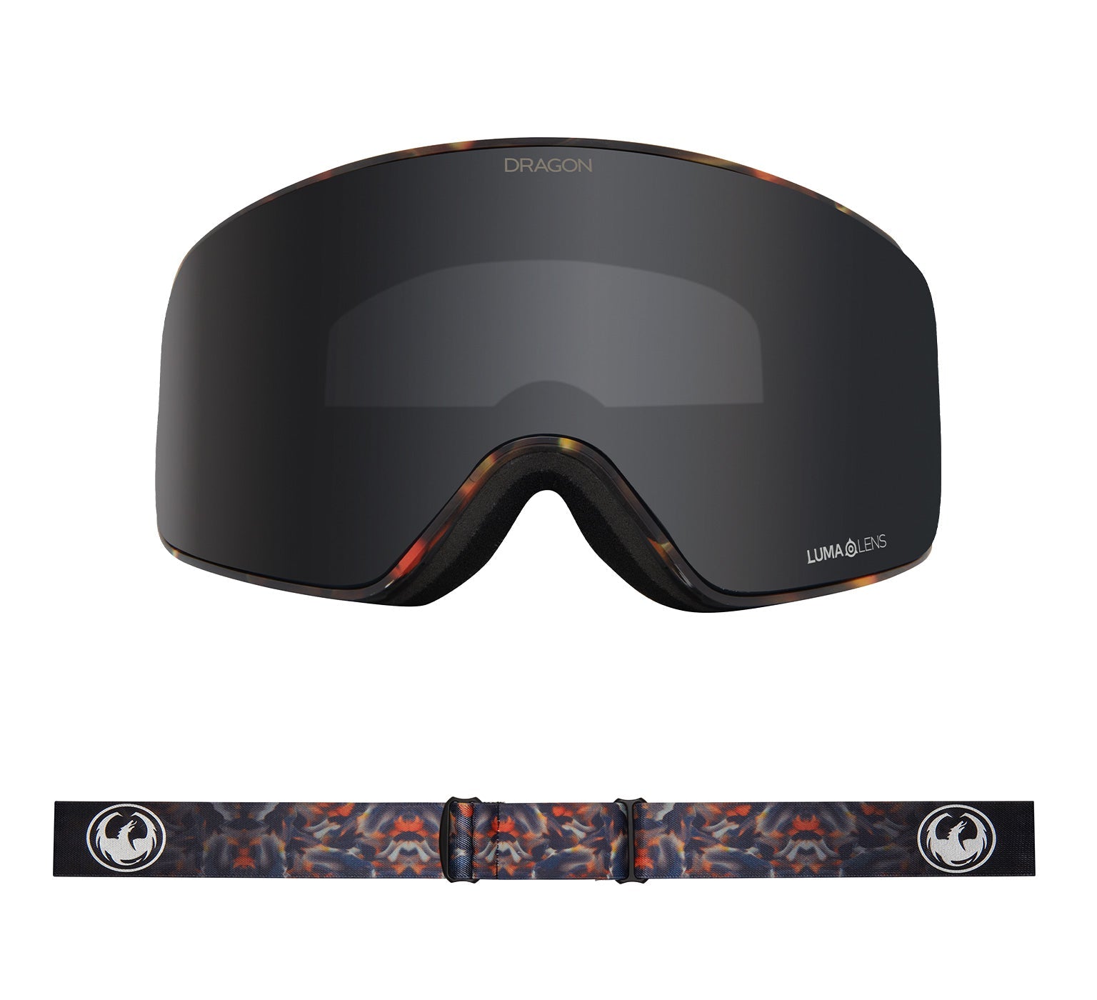 NFX MAG OTG - Fire Leaf with Lumalens Dark Smoke & Lumalens Amber Lens