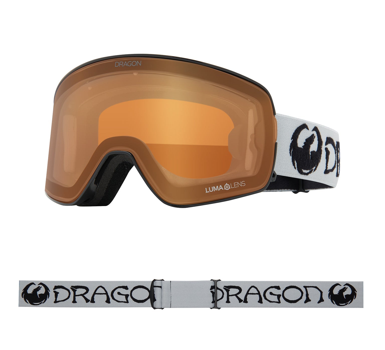 NFX2 - Classic Grey with Lumalens Gold Ionized & Lumalens Amber Lens